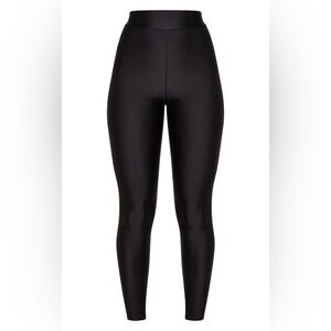 Black Disco Leggings x2